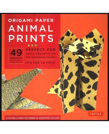 deficiency Thanksgiving Bookstore ORIGAMI PAPER ANIMAL PRINTS - Papetărie - Carte - Takumi