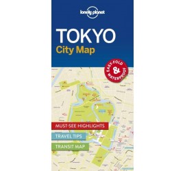 LONELY PLANET TOKYO CITY MAP